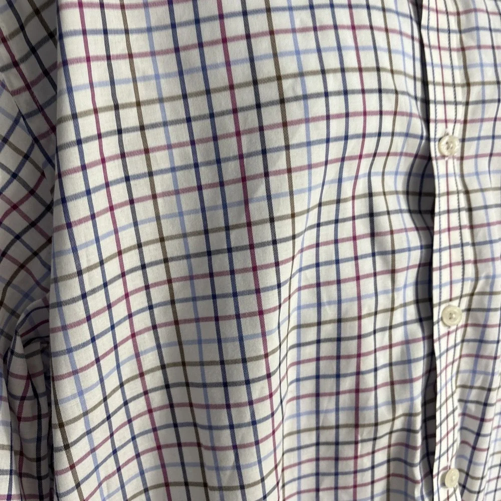 ALX New York Mens Long Sleeve Plaid Button Down Shirt Size‎ XL